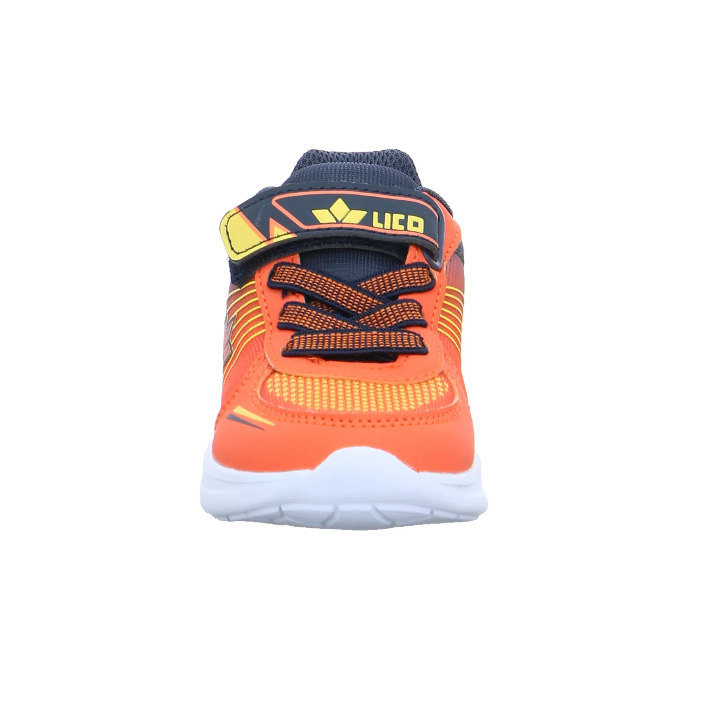 LICO Kleinkinder-Halbschuh Klett Orange Synthetik  Blinki