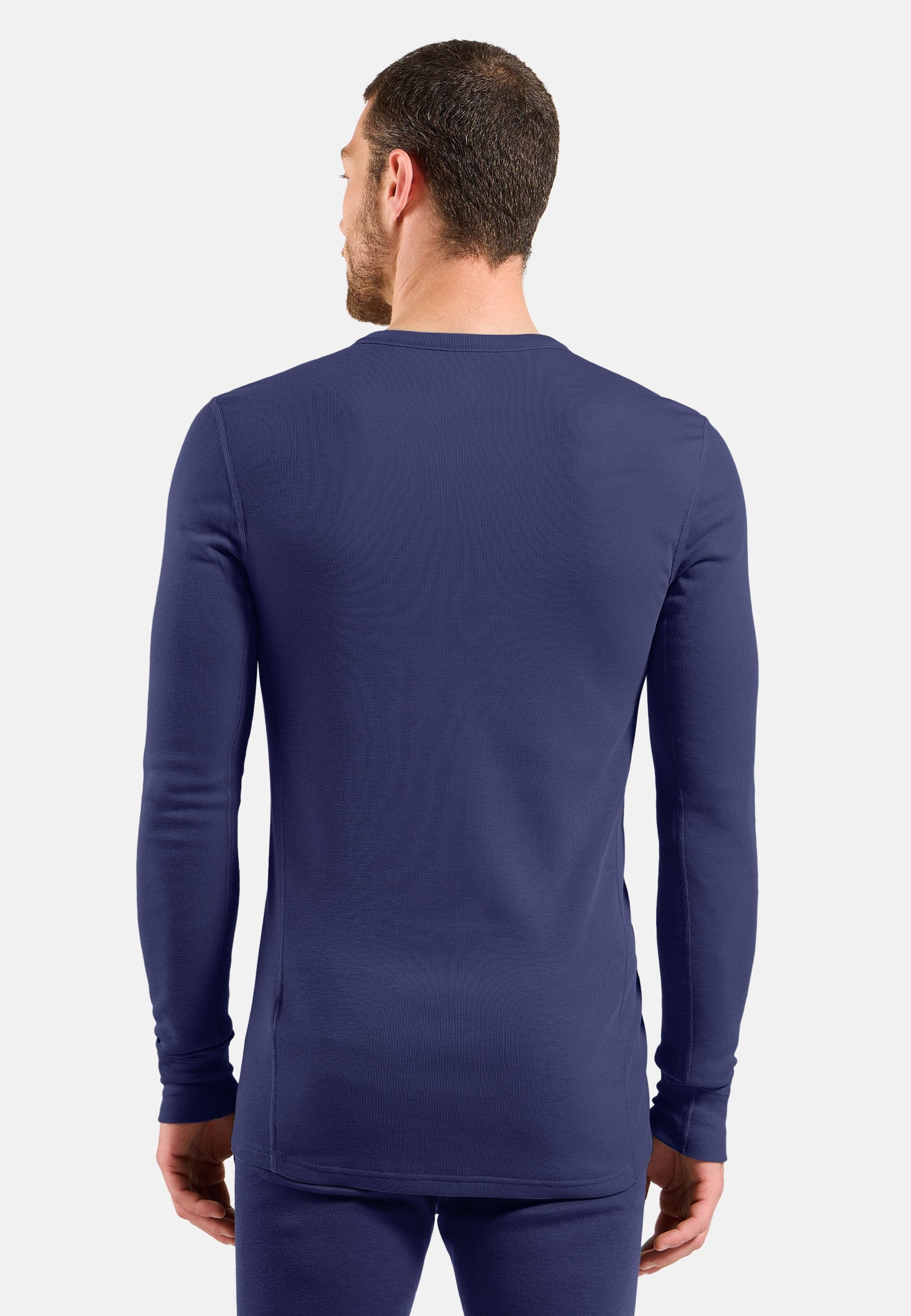 Active Warm Base Layer Langarmshirt in Skipper Blue