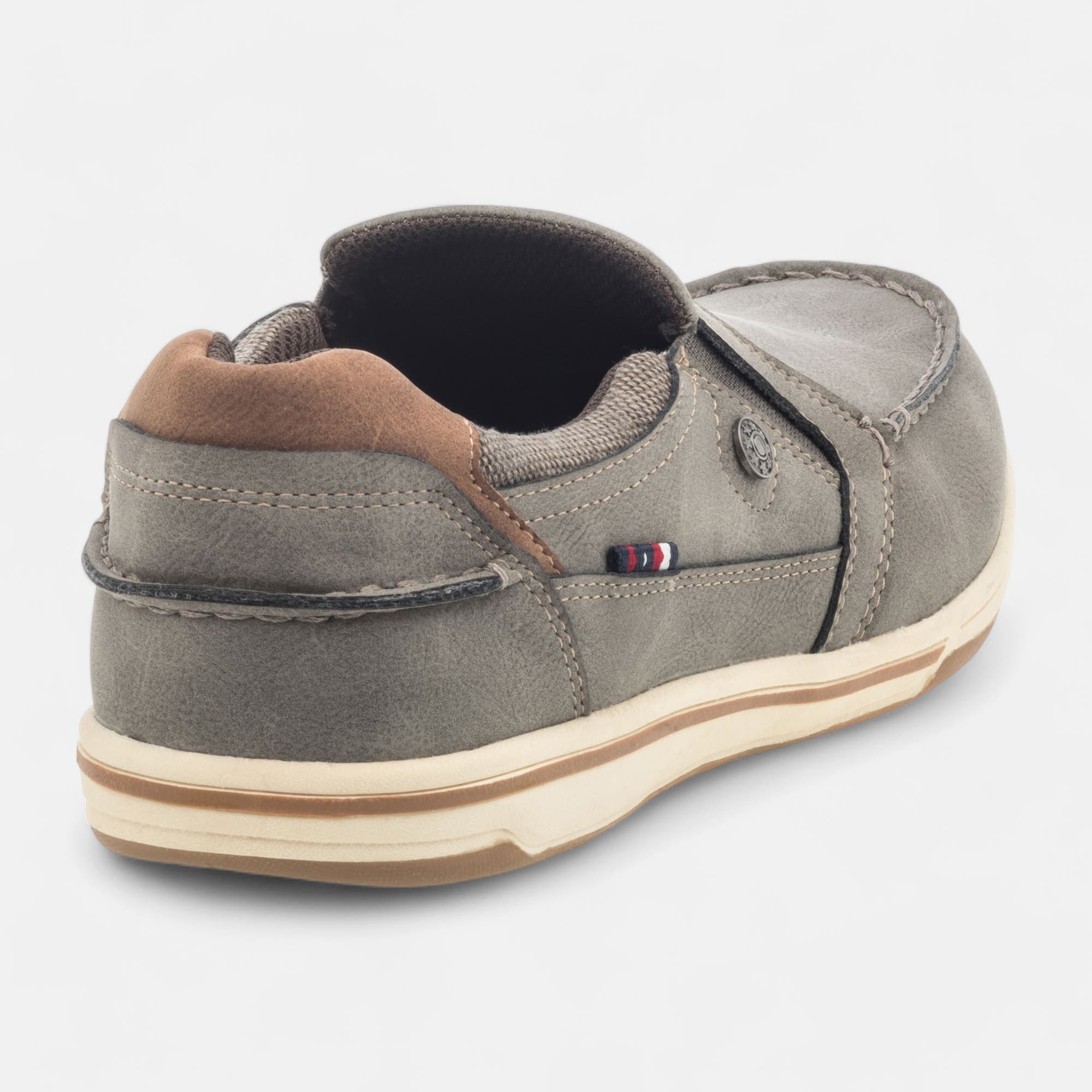 Mocassins Homme taupe