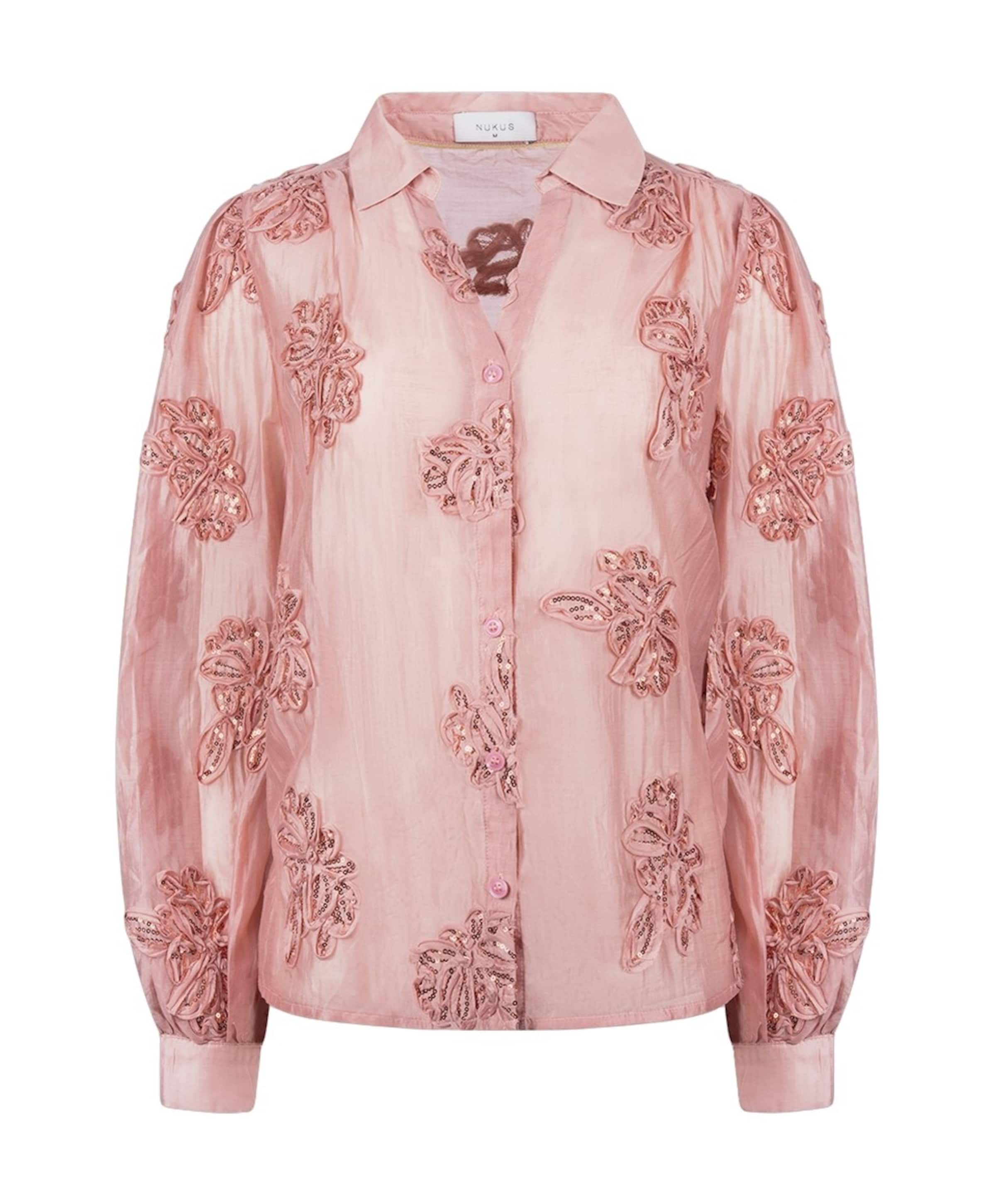 Nukus Dames blouse roze