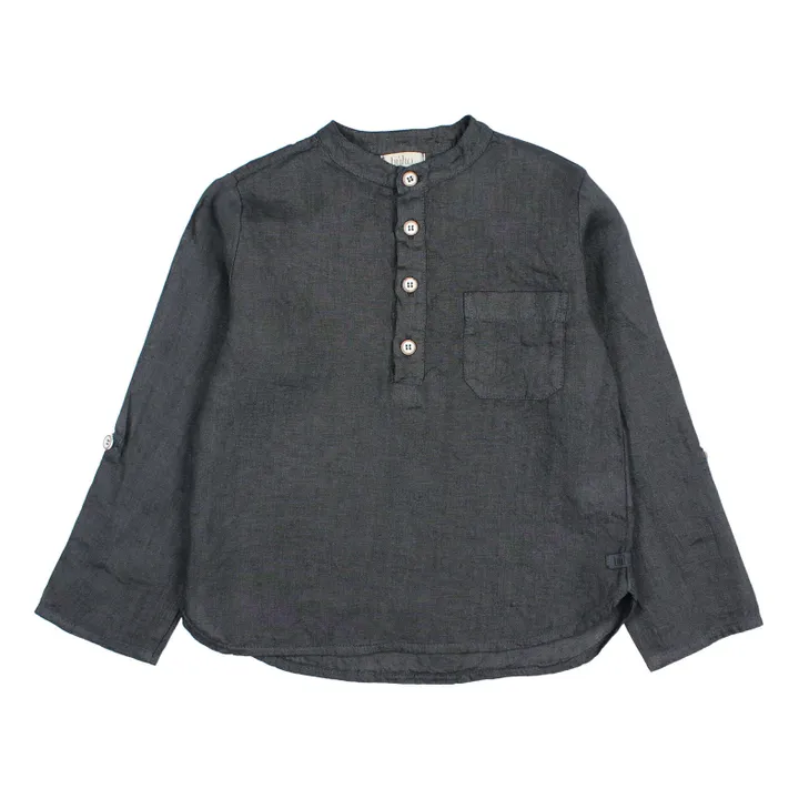 Búho Kurta Unie Lin | Bleu nuit