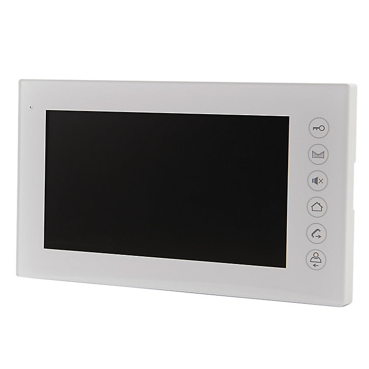 Écran vidéo filaire plat Blyss Jelbi blanc 7
