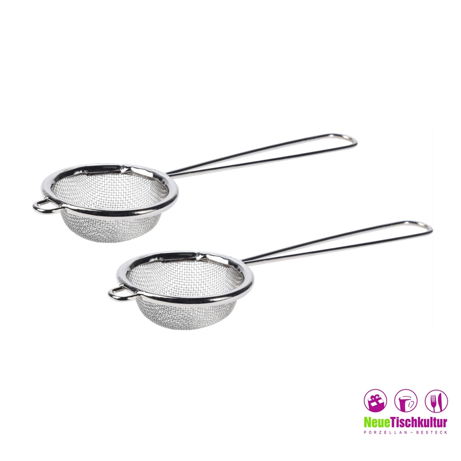 neuetischkultur Küchensieb, 2er Set Metall