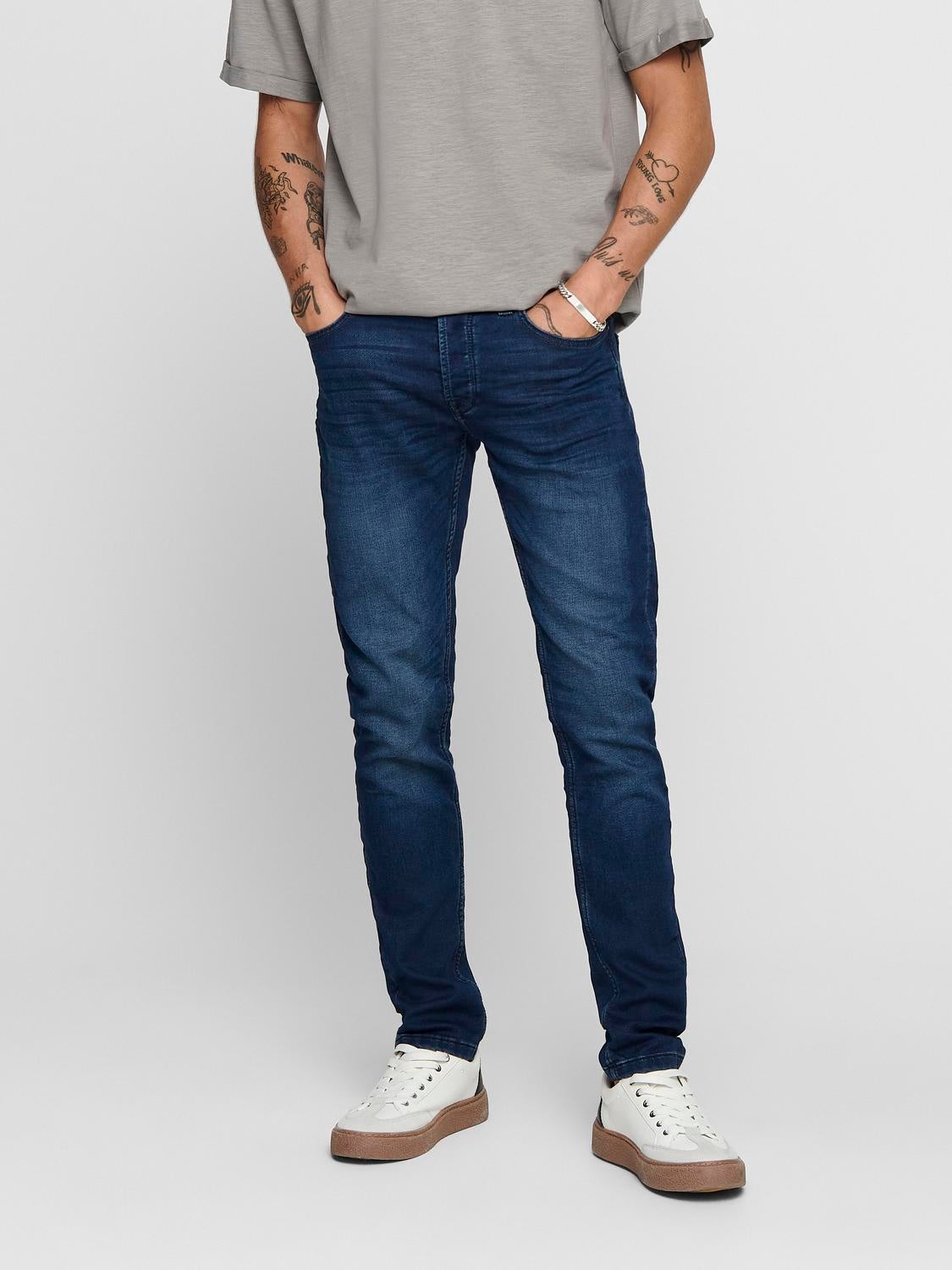 ONSLOOM Slim Fit Jeans Blue Denim