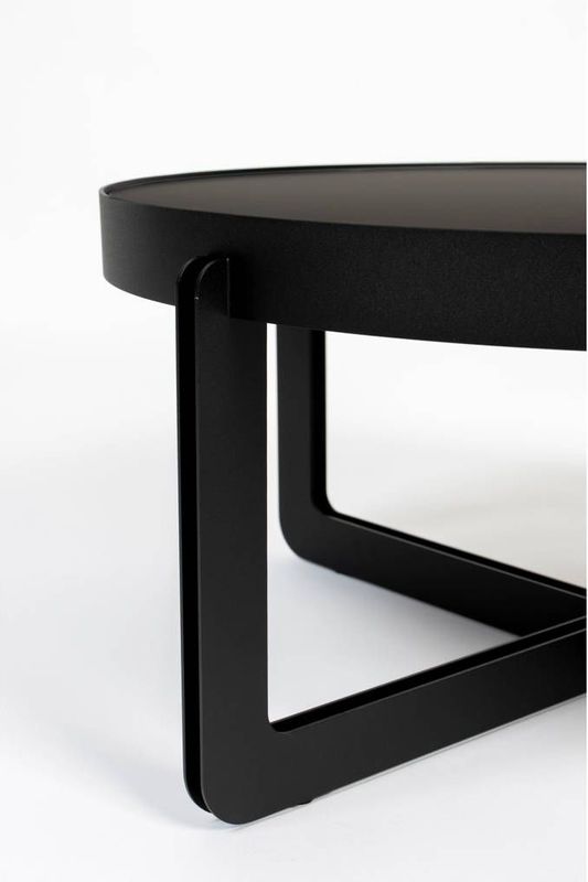 Zuiver - Centre - Salontafel - Rond - 68 cm - Zwart