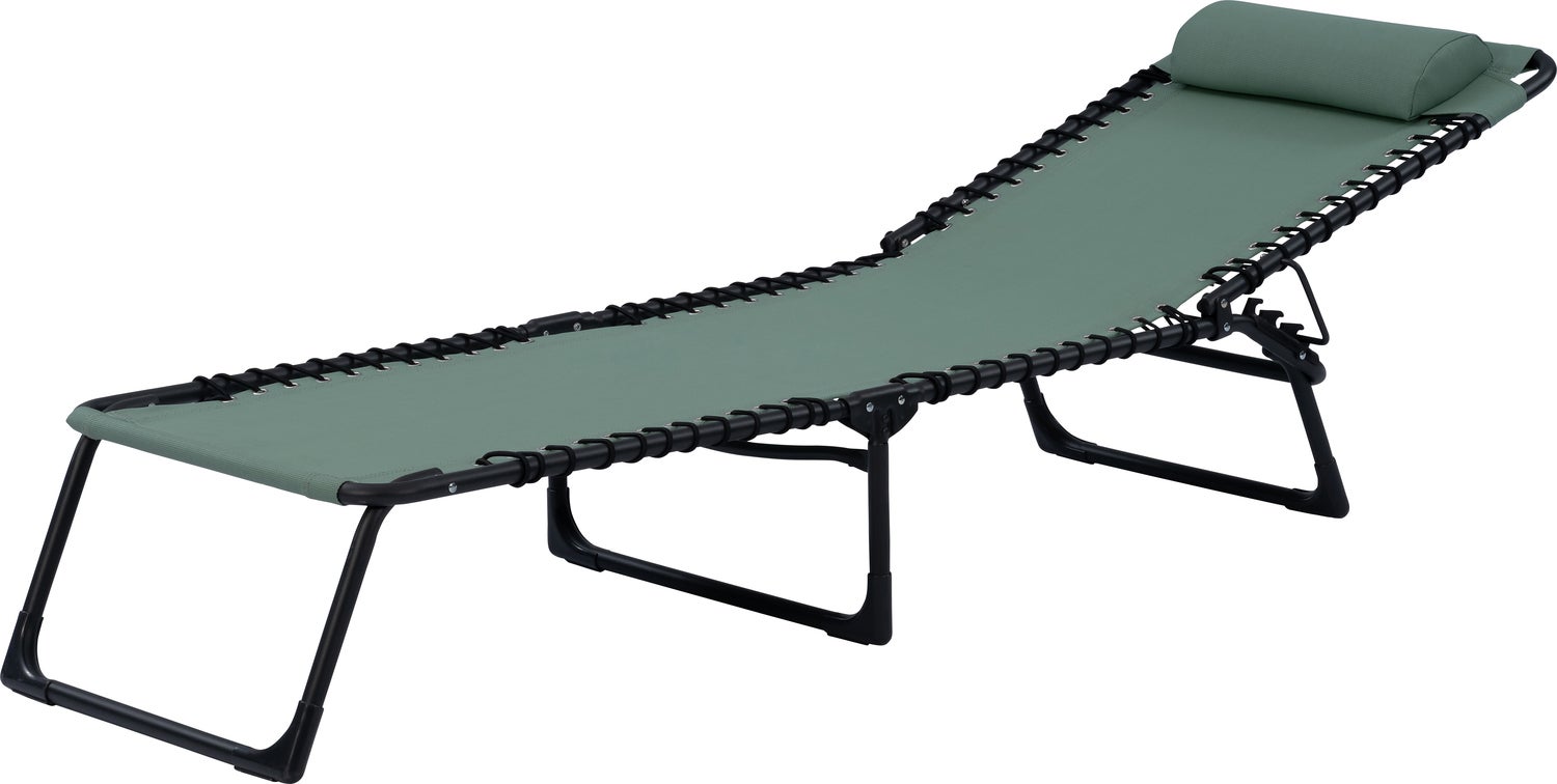Intratuin ligbed Sanya groen 189 x 62 x 28 cm