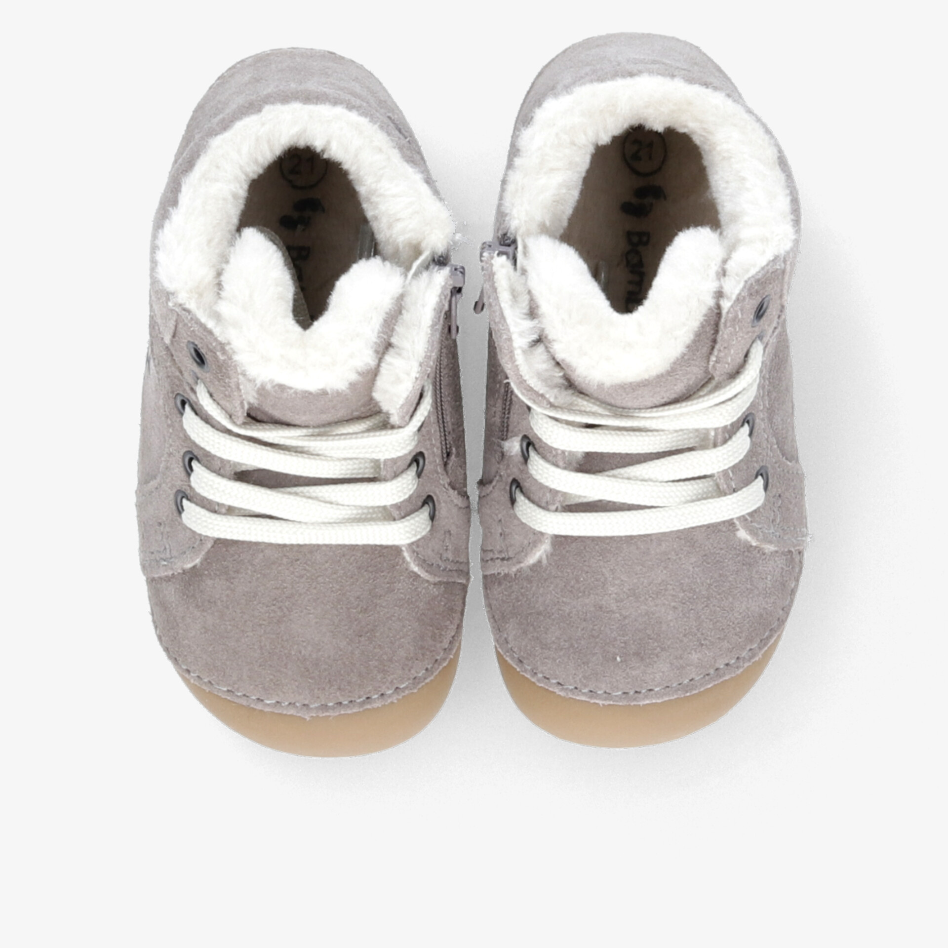 Bambulini Kinder Babyschuhe grau