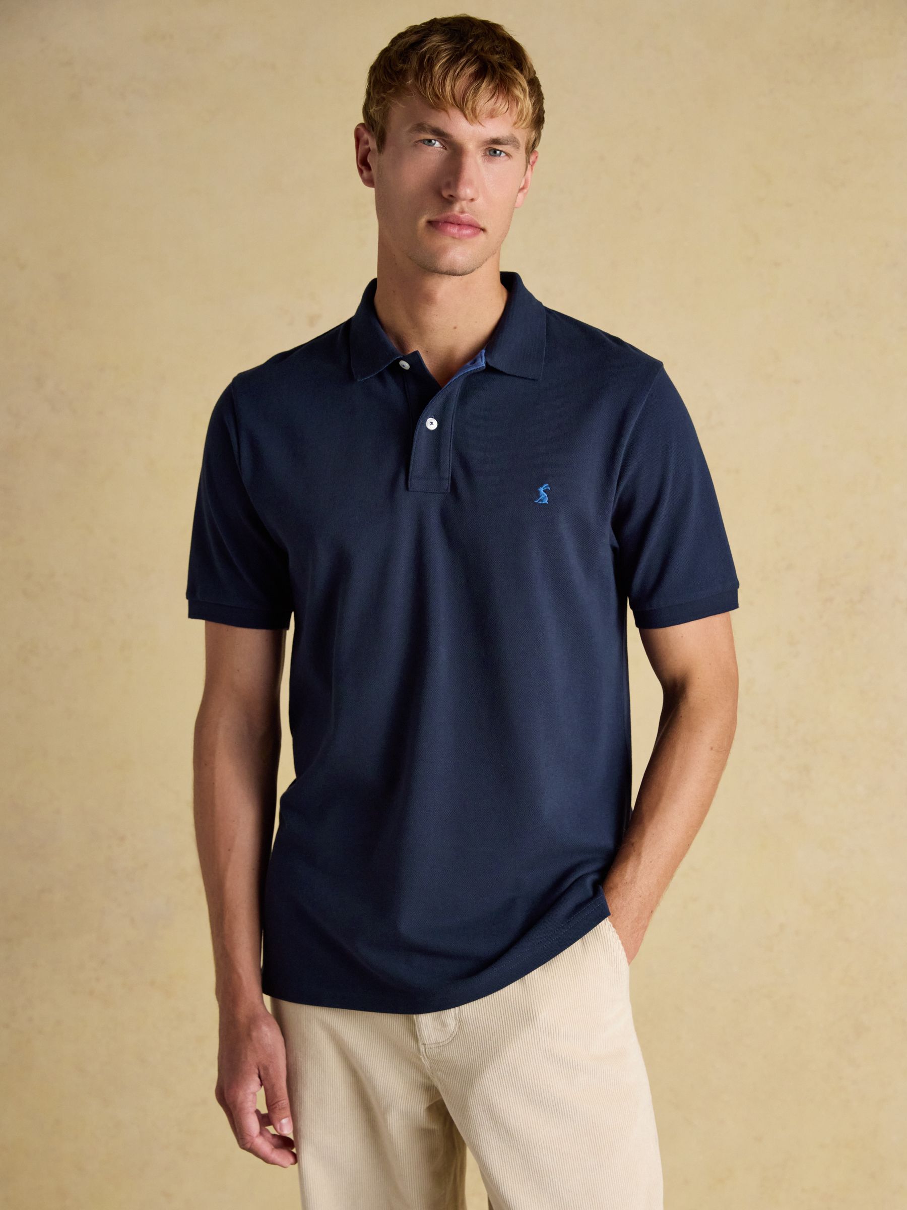 Marineblauw/groen/bordeauxrood - Joules Woody Polo Shirts 3 Pack