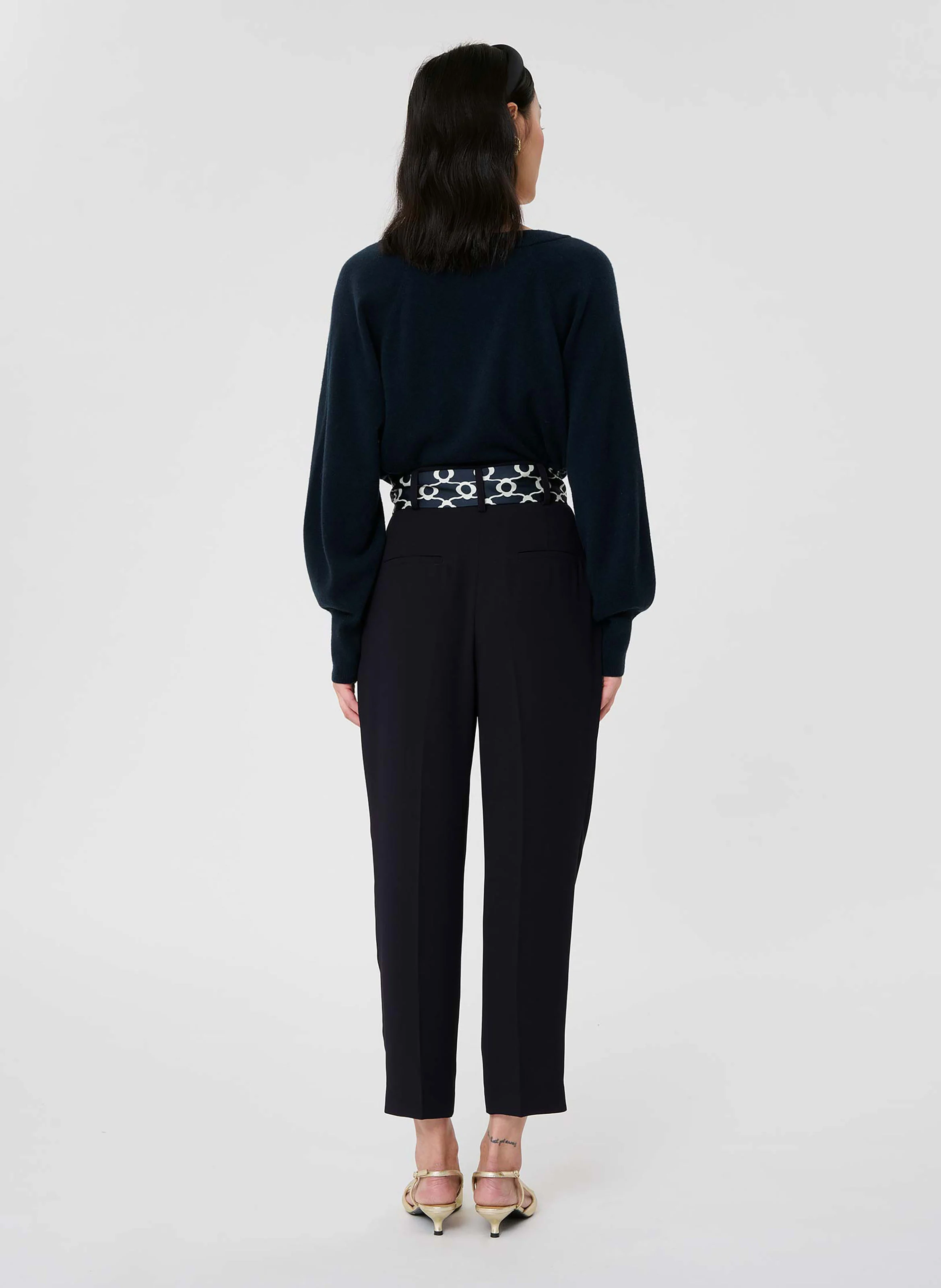 PAGA - Pantalon à pinces | Bleu