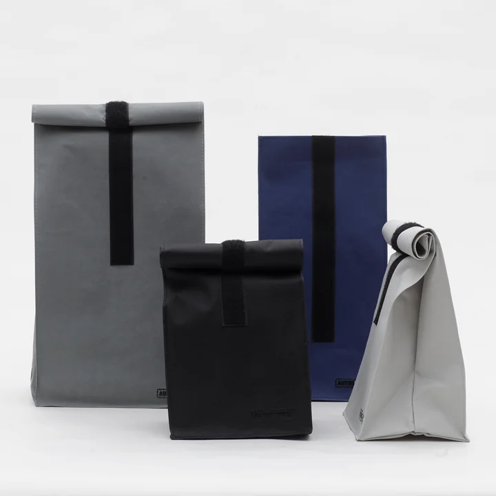 Authentics - Roll Tasche, M, dunkelgrau