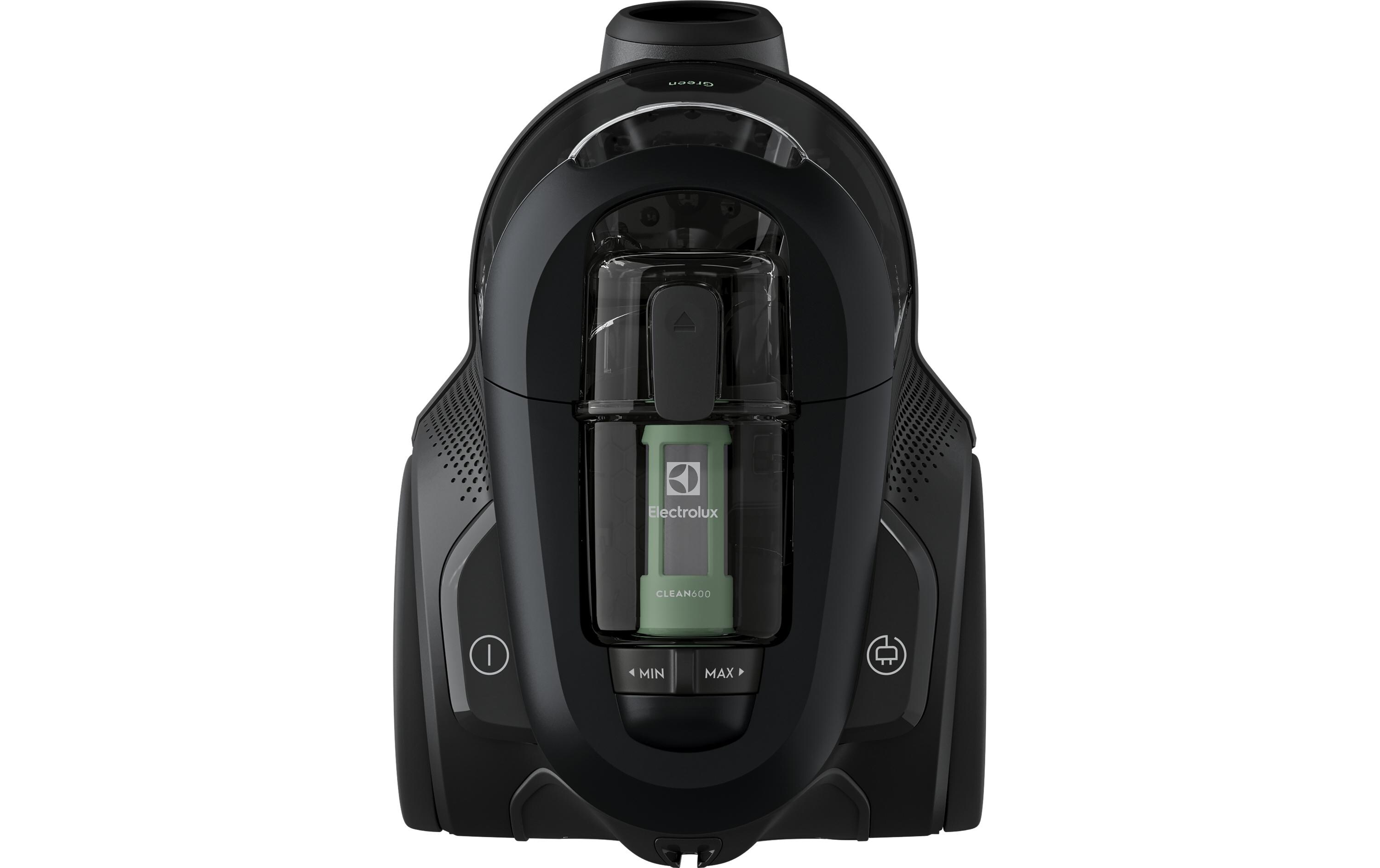Bodenstaubsauger Clean 600 (EL61C2GRN) Ebony Black<br>Leistungsstarker Staubsauger mit Zyklontechnologie