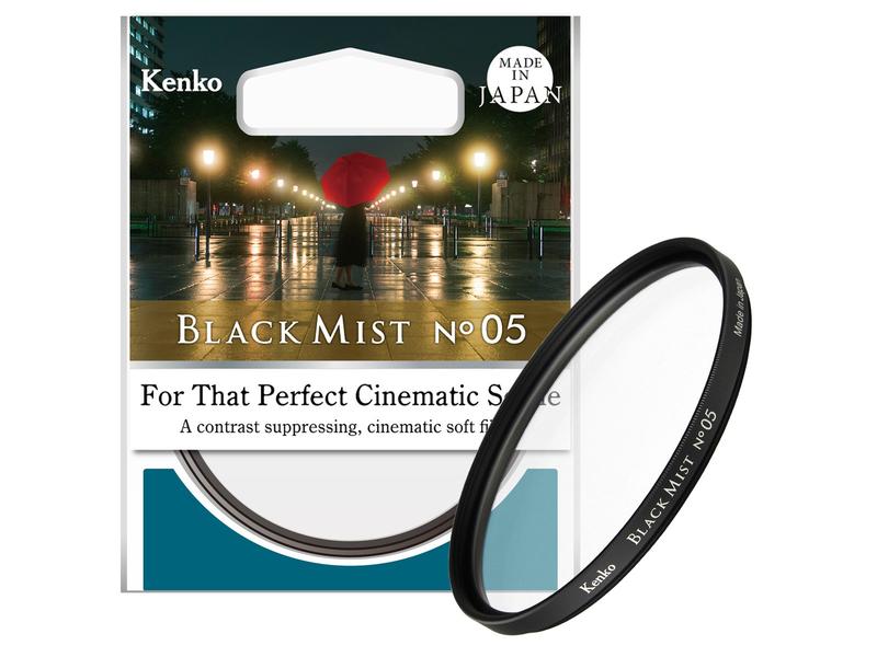 Kenko Objektivfilter Black Mist No.05 – 52 mm Effektfilter, unterdrückt Lichter- und Schattenkontraste und sorgt für ein weiches Bild