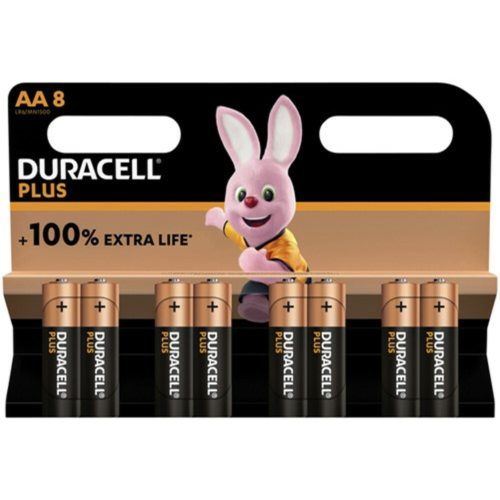 Duracell AA Alkaline batterij Plus Power8 stuks