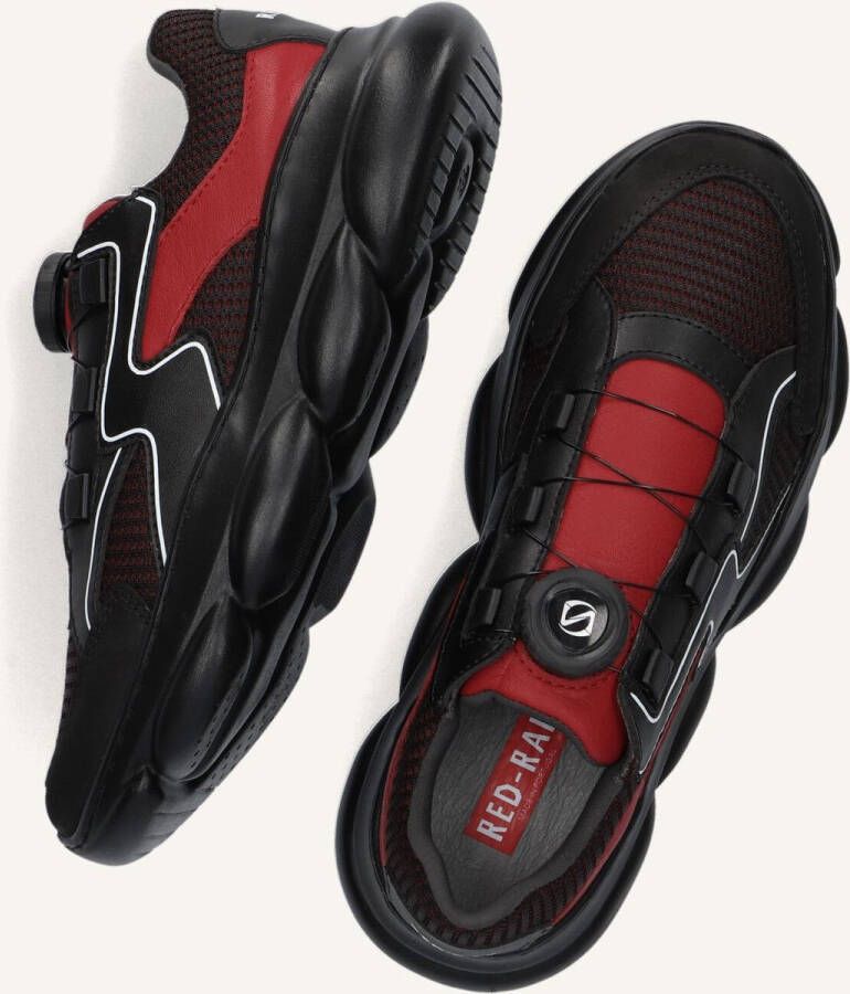 Red-Rag 13777 Lage sneakers Leren Sneaker Jongens Kids Rood