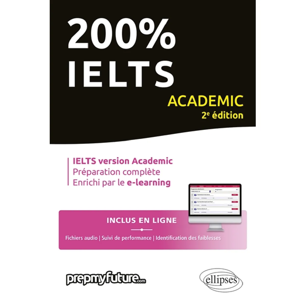 200 % IELTS : IELTS version academic, préparation complète, enrichi par le e-learning · Occasion