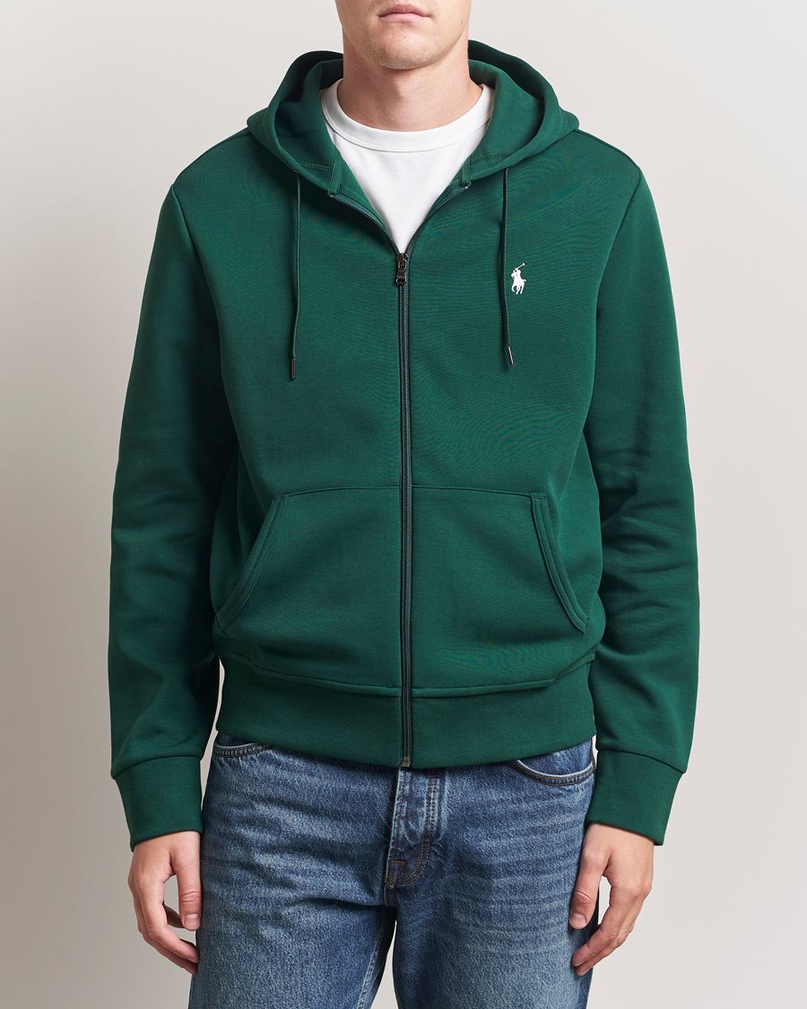 Polo Ralph Lauren Double Knitted Full-Zip Hoodie Vintage Pine