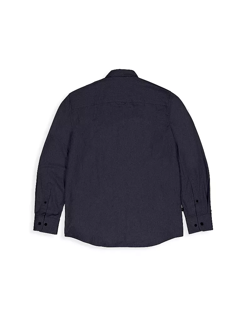 BUTCHER OF BLUE Flanellhemd DIEPPE blau