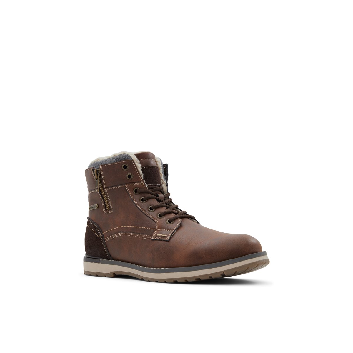 WEEKENDERS-Astiac-Bottes - Talon plat - Marron