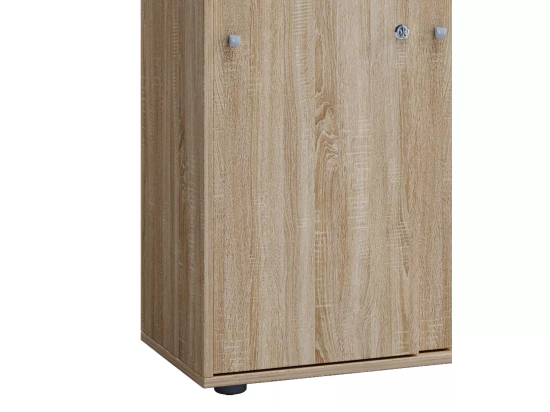 Armoire de bureau portes coulissantes Lona 5x
