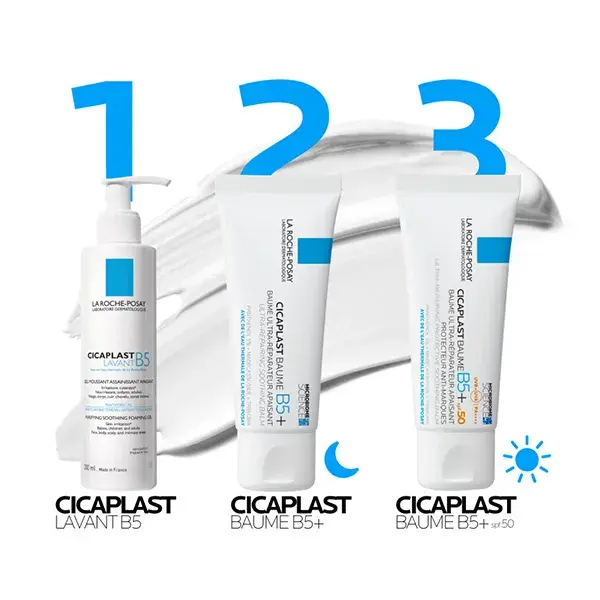 Bálsamo Reparador Suavizante Cicaplast Baume B5+ FPS 50 da La Roche-Posay 40ml