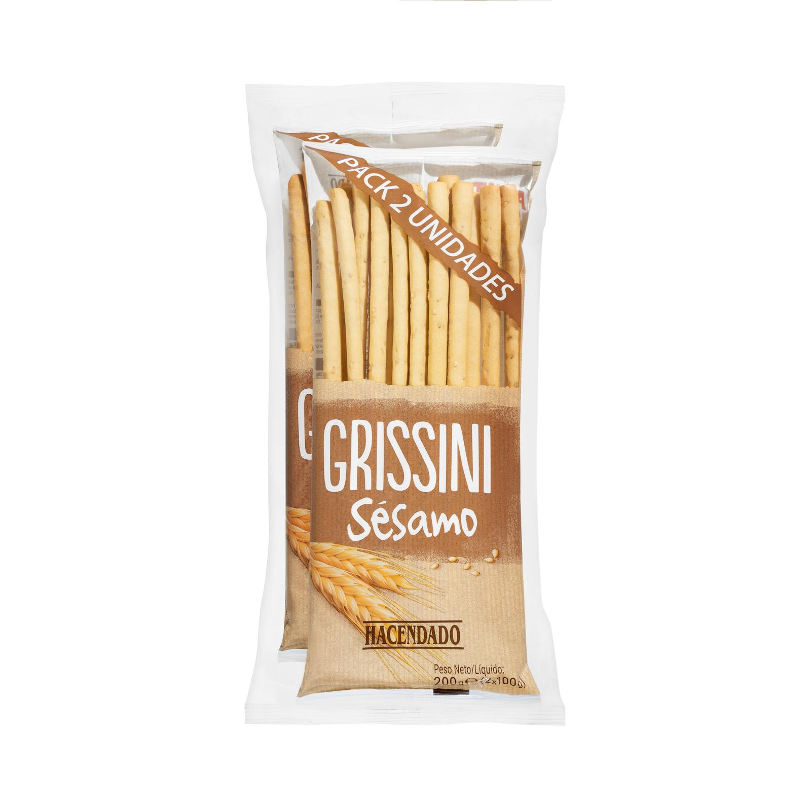 Gressins au sésame Hacendado