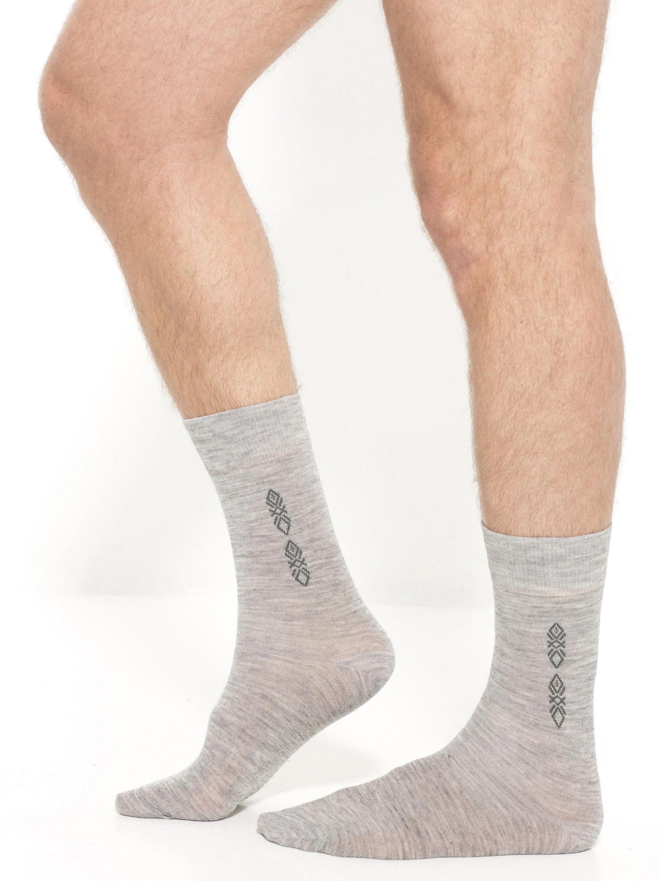 Mi-chaussettes 40% laine 10 paires