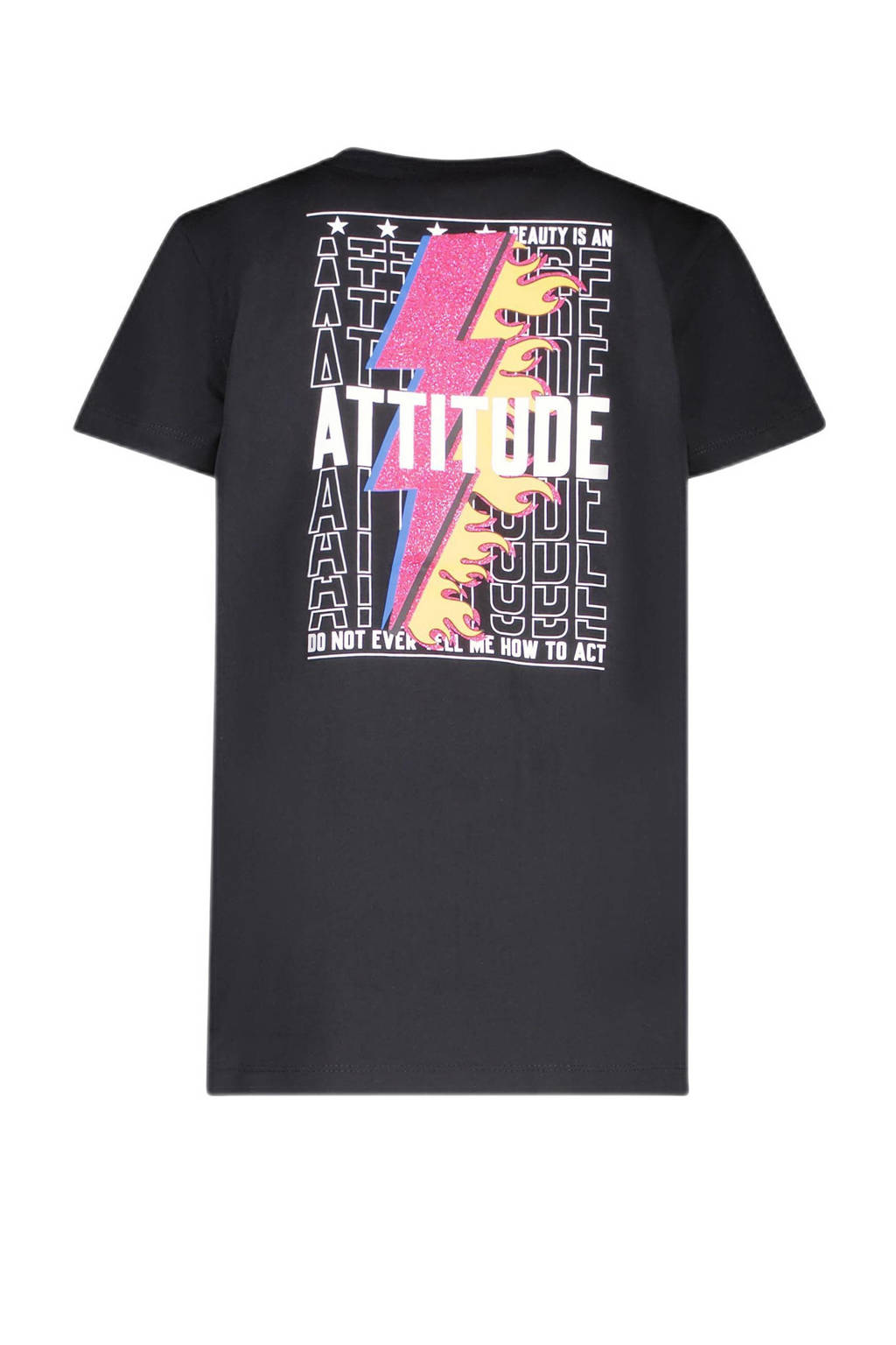 Cars T-shirt DEVY met backprint zwart