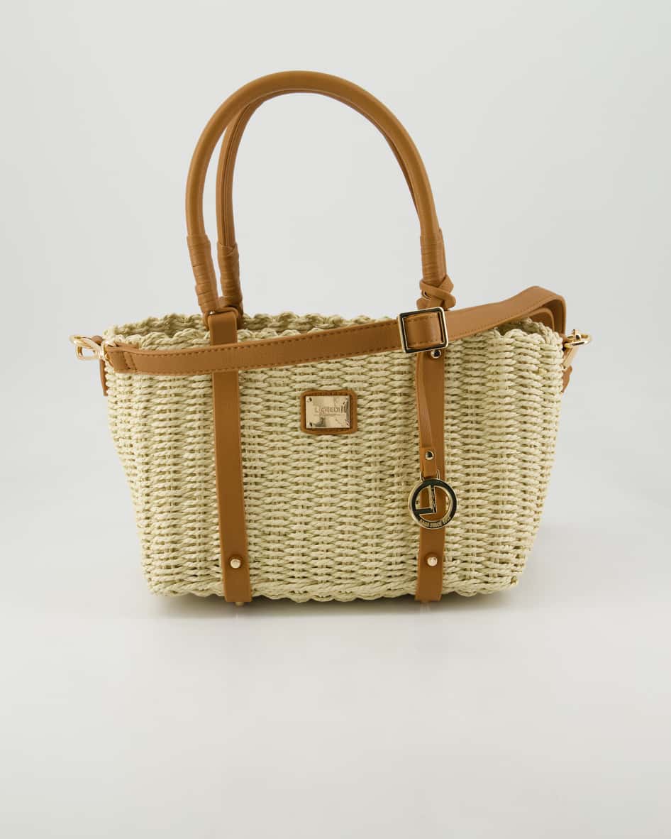 L.Credi Oresita Handtasche in Beige