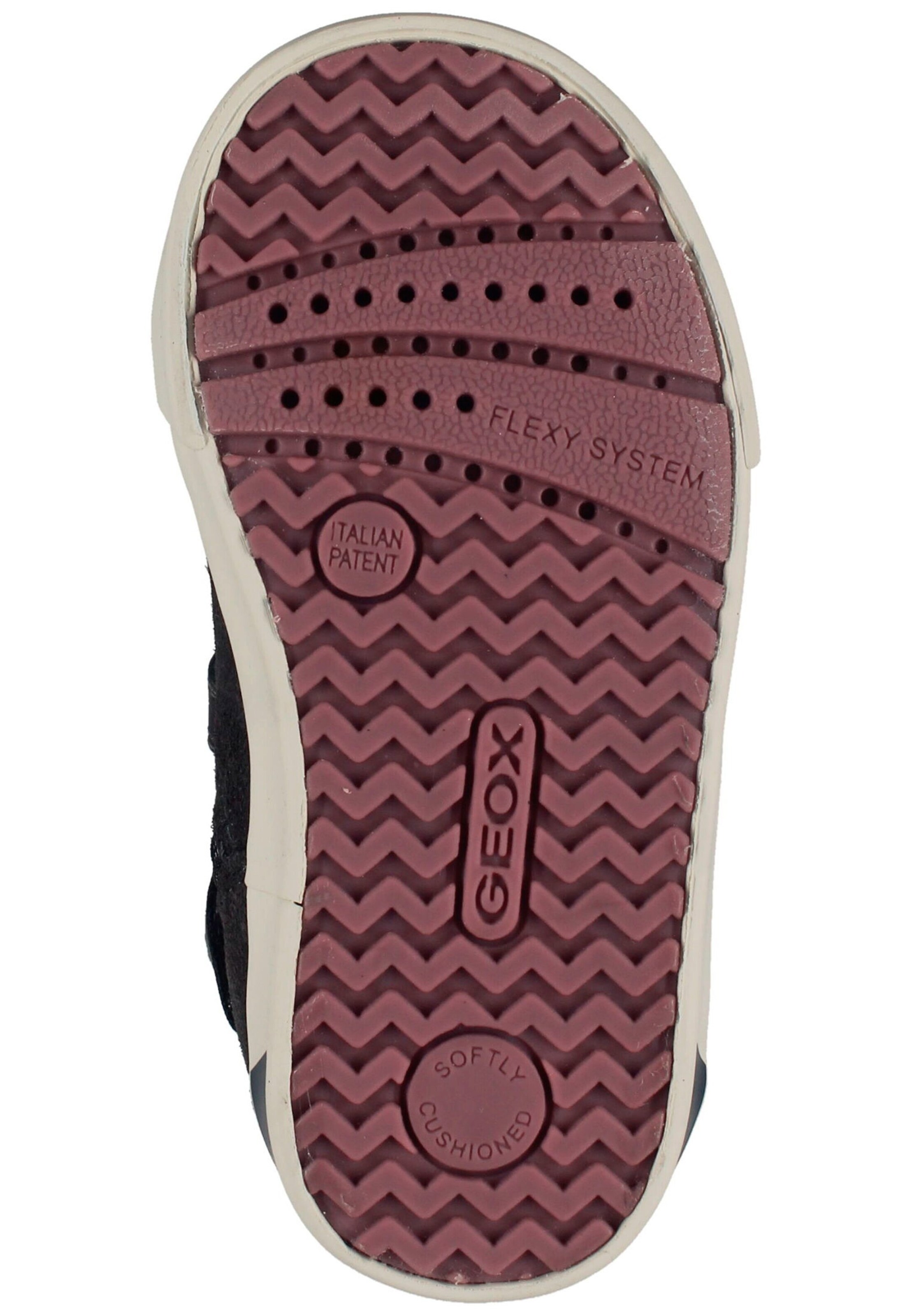 GEOX Sneaker Grau/Rosa