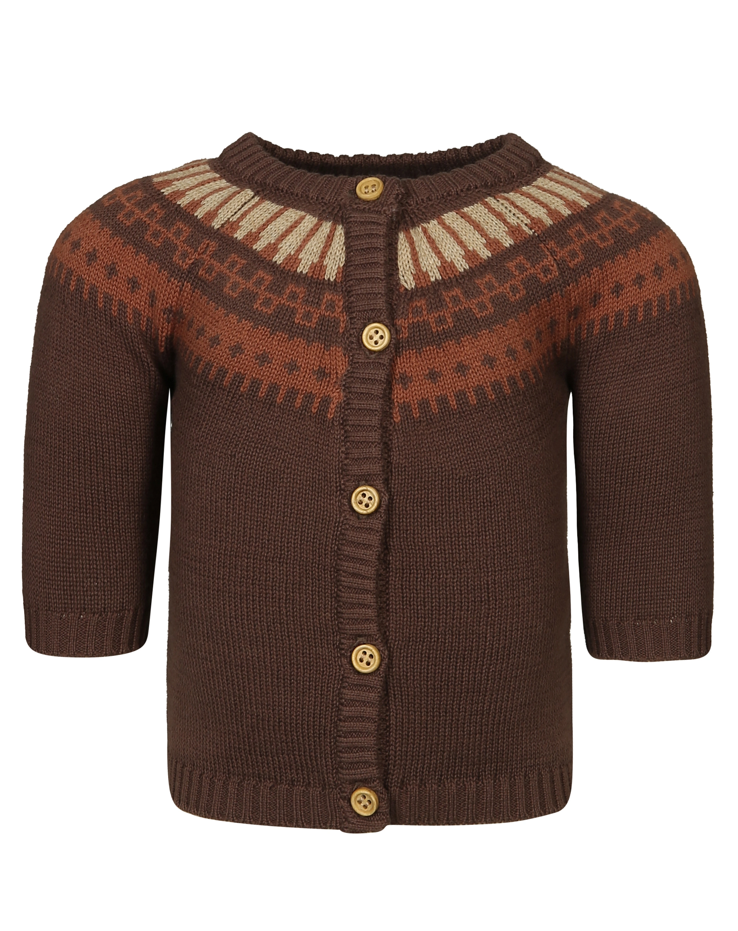 Strickjacke CHARLIE in red clay