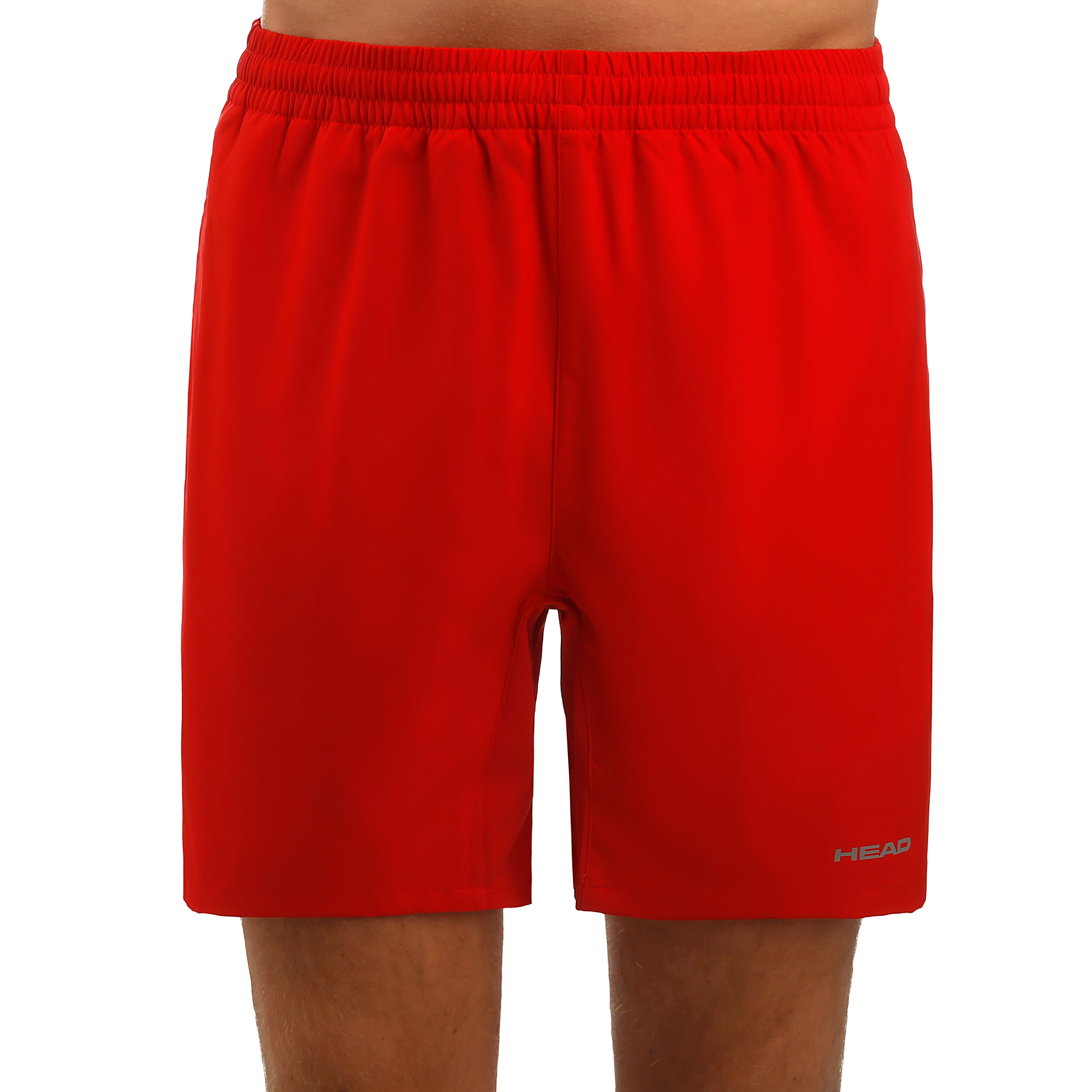 HEAD Club 7in Shorts Hommes - Rouge , Argent