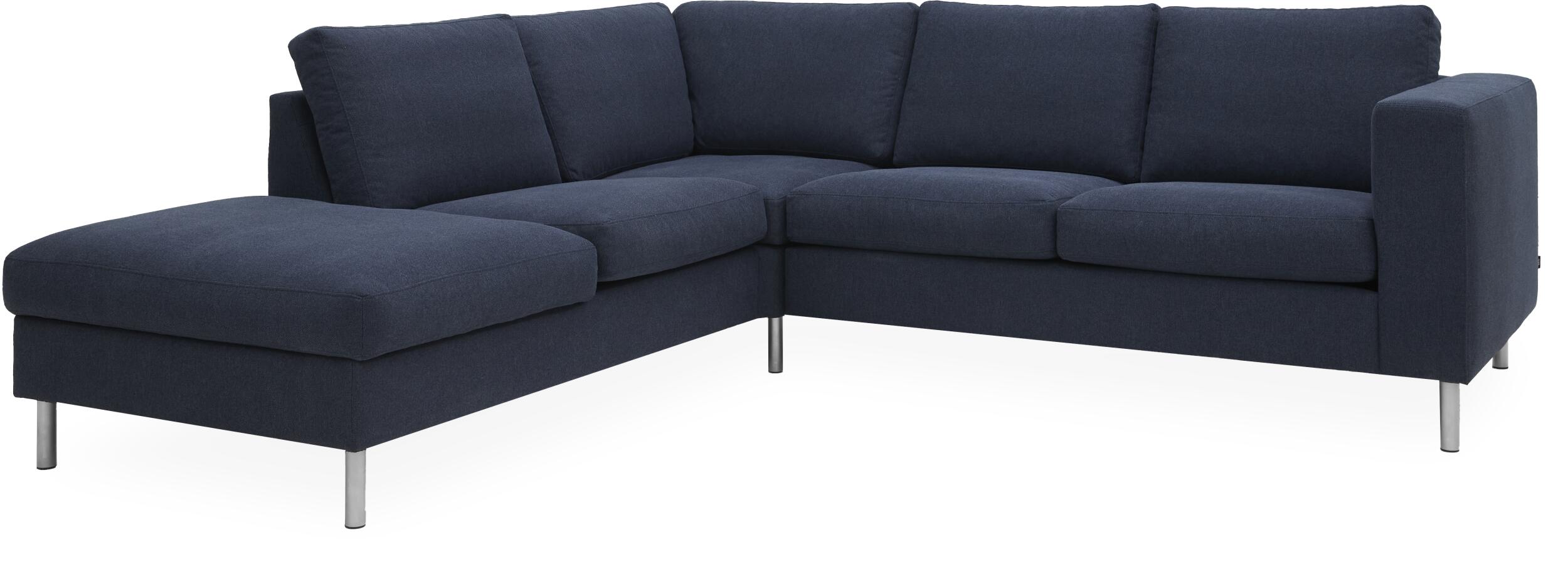 FLEX sofa med pufafslutning
