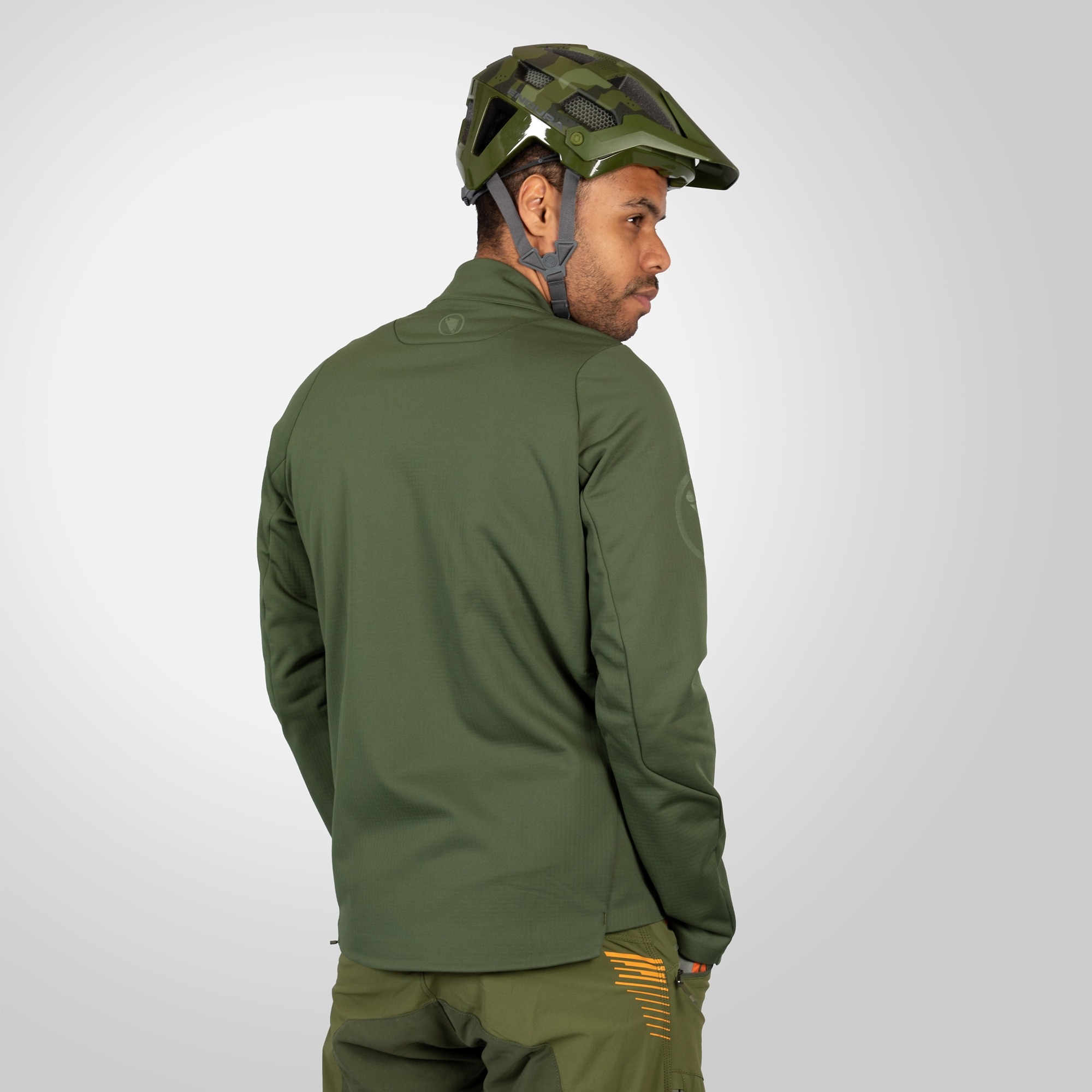 Endura Singletrack Softshell Jakke Ghillie Grøn