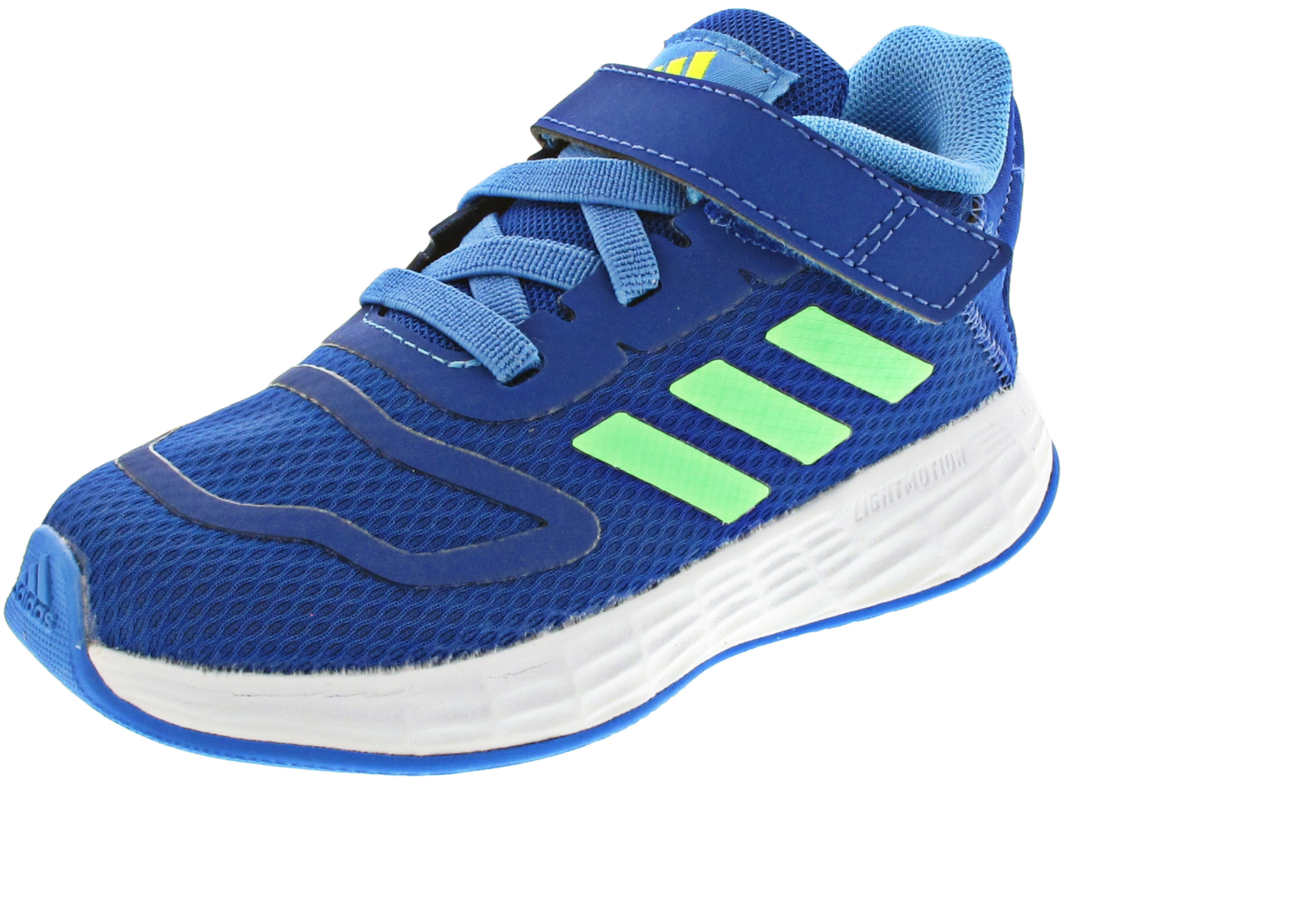 adidas Duramo 10 EL I Lauflernschuh Klett blau