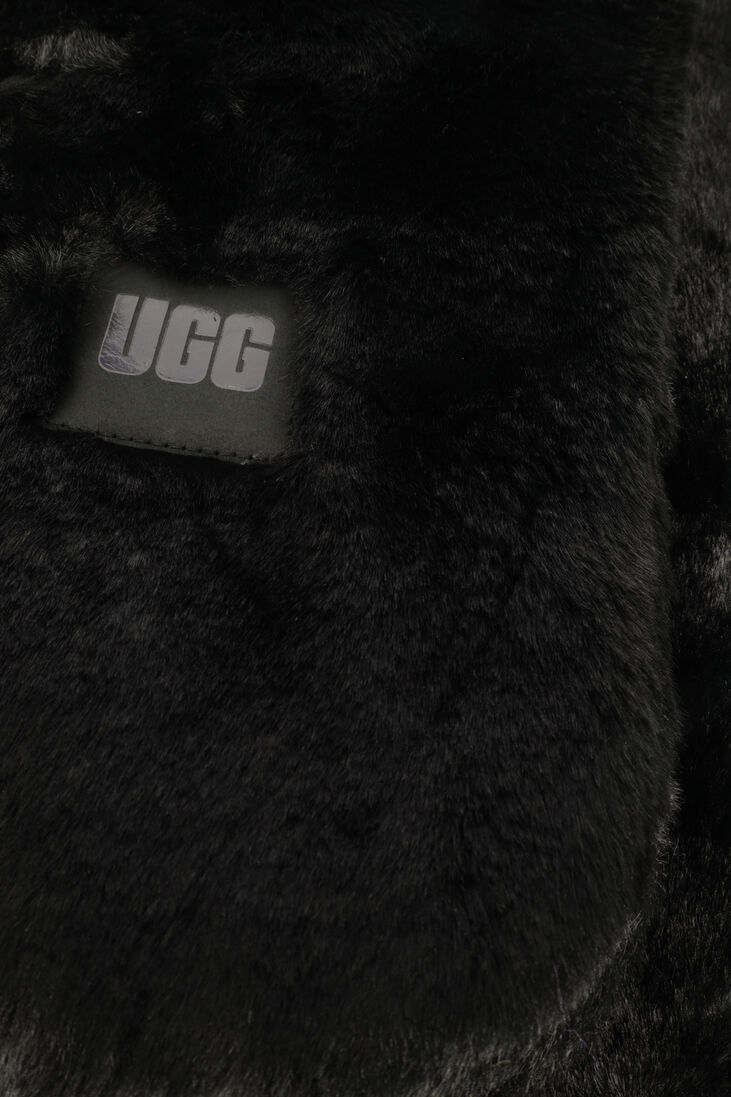 UGG zwarte ugg sjaal oblong faux fur scarfsj