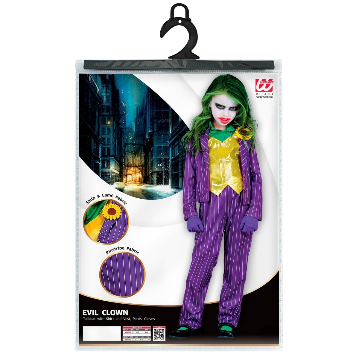 Halloween Kostuum Kind Clown Evil
