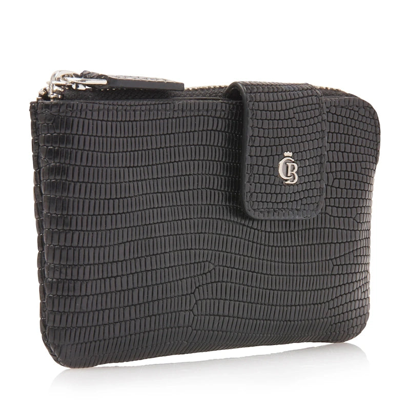 Castelijn & Beerens Donna Sleuteletui Rits RFID Protected Zwart