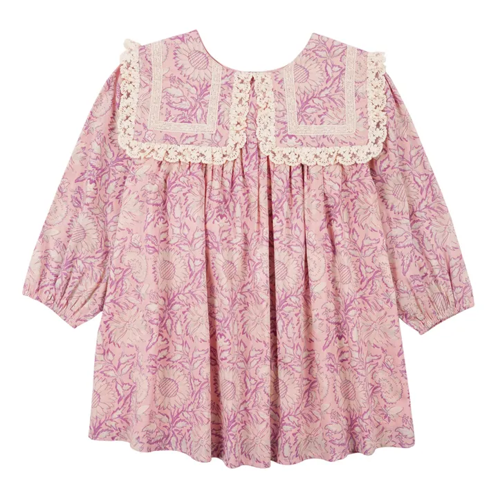 Louise Misha Robe Arinola Col Dentelle | Rose