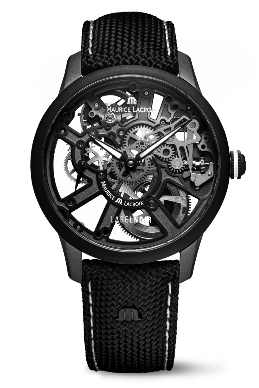 Maurice Lacroix Masterpiece Skeleton Label Noir