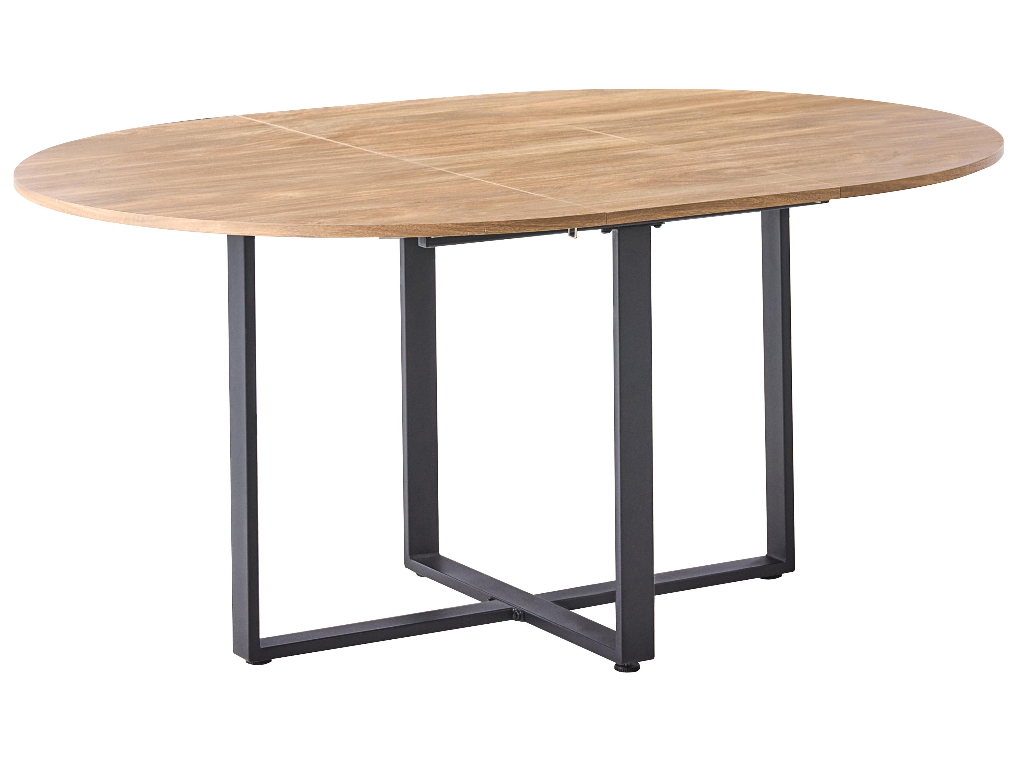 Eettafel ALEXANDRINA Bruin 120 cm 120/160 cm