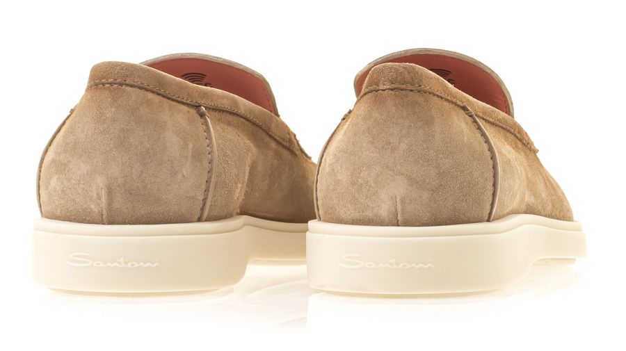 Santoni Suede Loafer