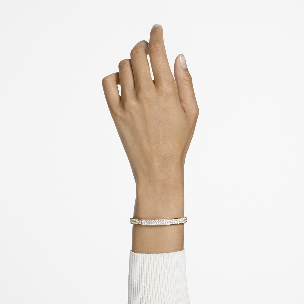 Bracelet-jonc Swarovski Dextera doré