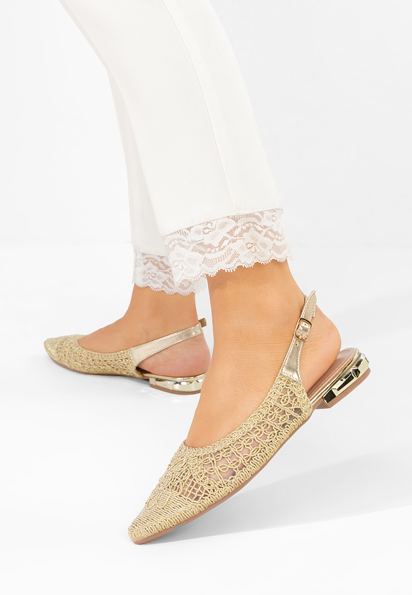 Ballerines femme dorées Kapia