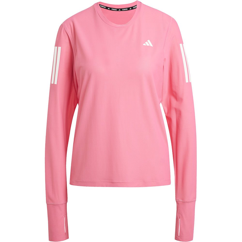 adidas Own the Run Longsleeve Damen pink fusion