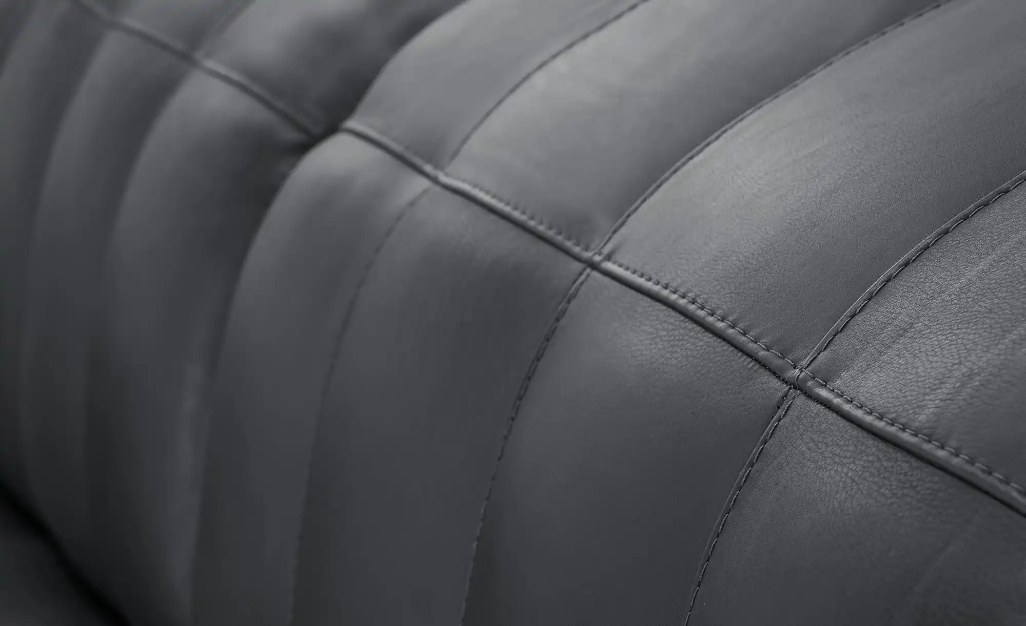 Natuzzi Editions Ledersofa mit Kopfteilverstellung Portento