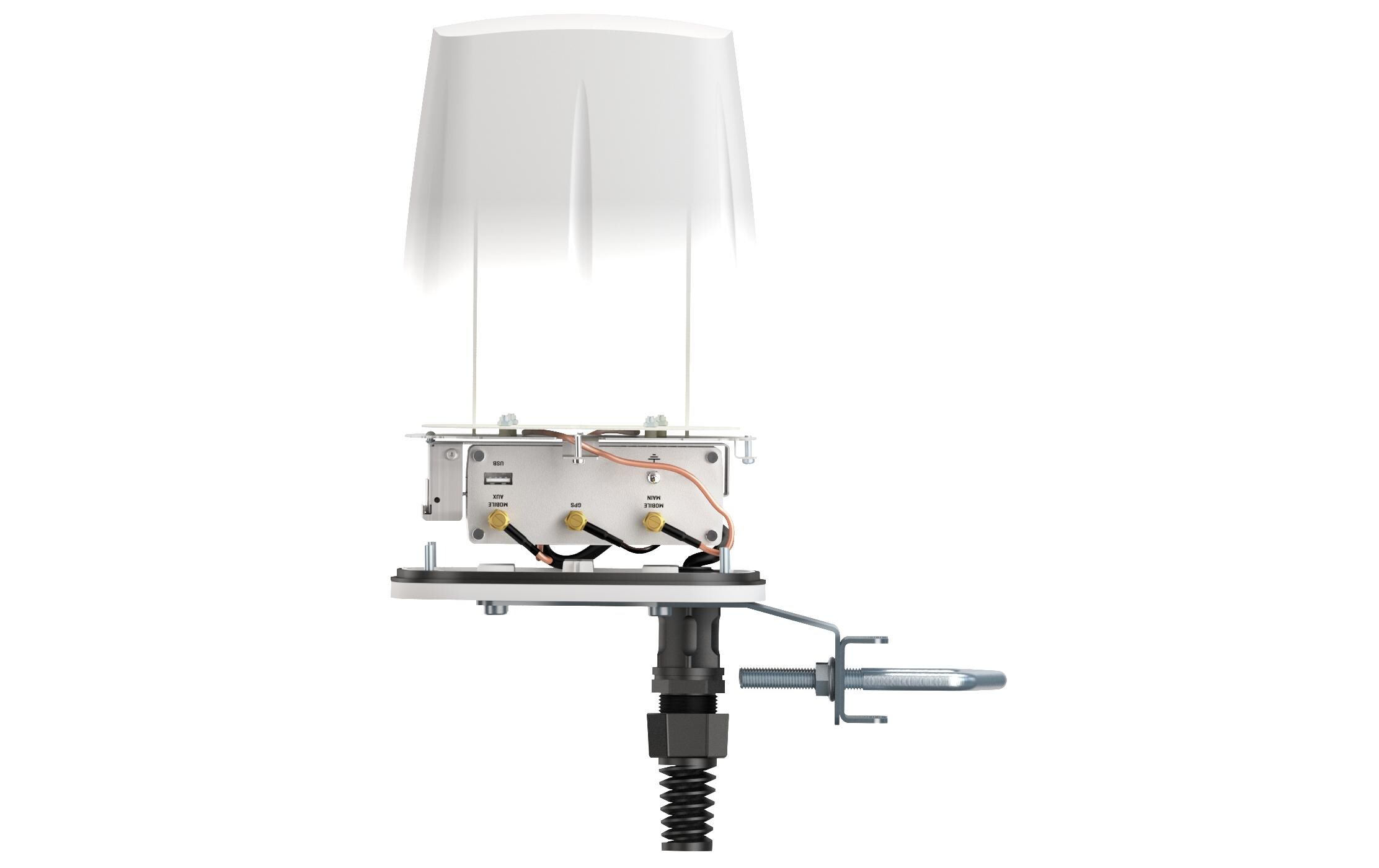 LTE-Antenne QuSpot AX09S Outdoor Gehäuse für RUT-X09<br>IP67 Outdoor Gehäuse für Teltonika RUT-X09 LTE-Modemrouter