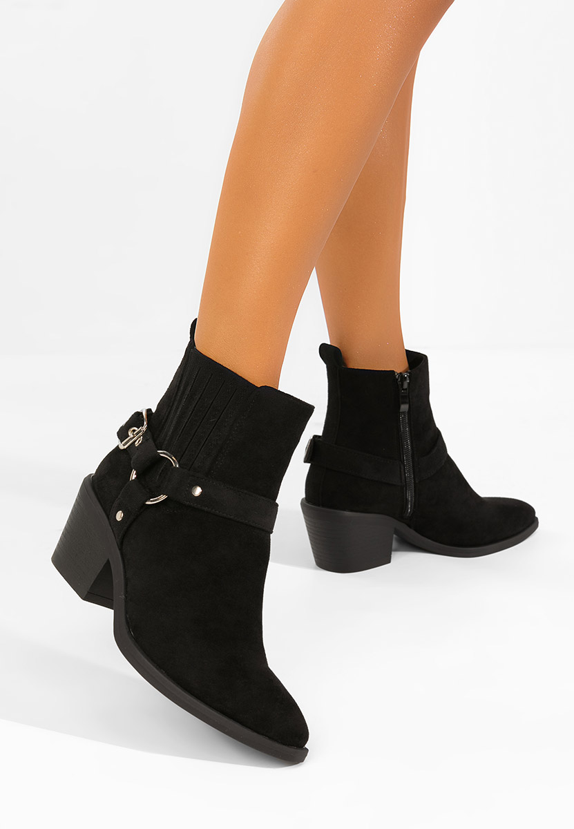 Bottines western femme noires Frankia V2