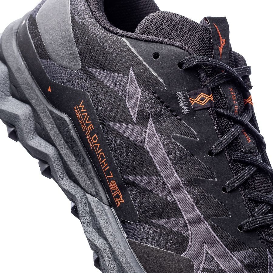 Mizuno Chaussures de Running Wave Daichi 7 GTX - Noir/Gris