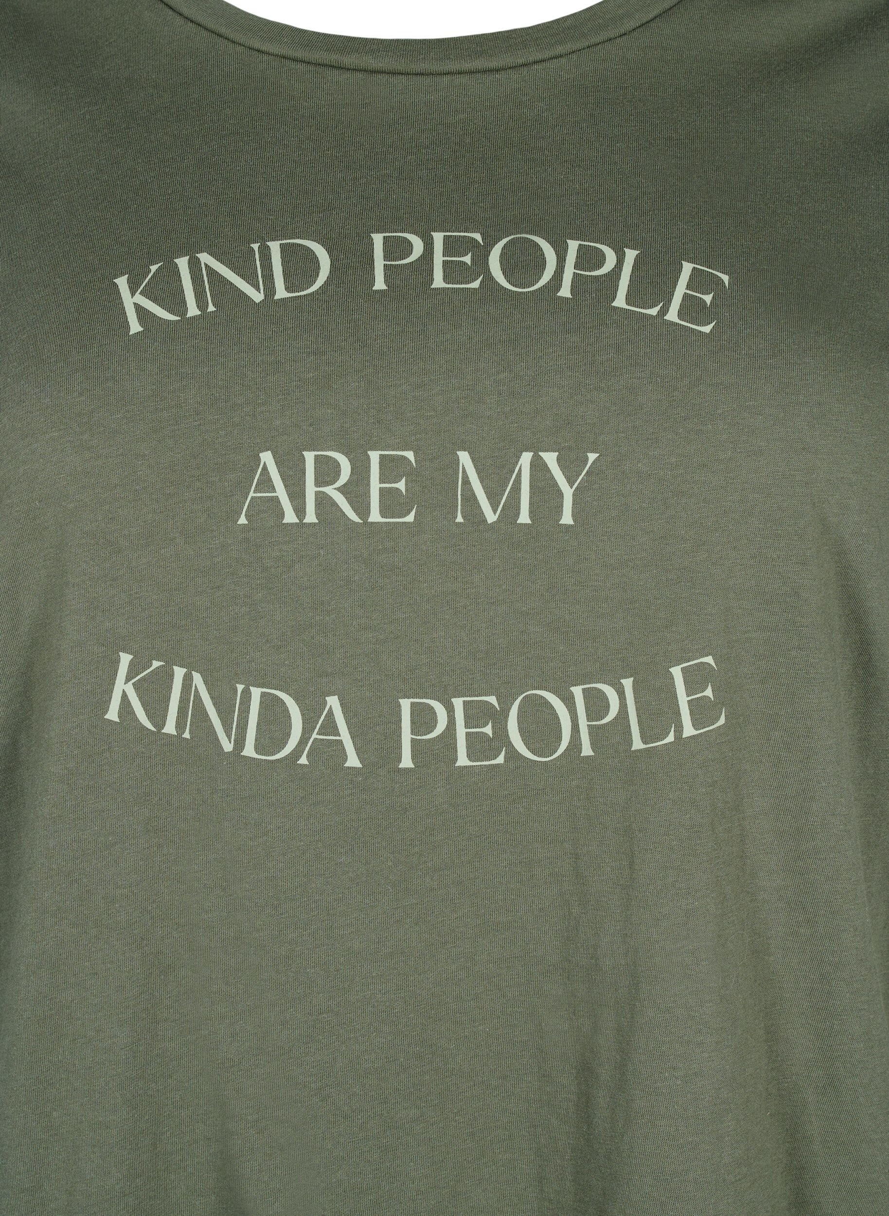 T-shirt med motiv