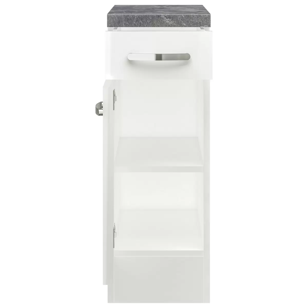 Küchenunterschrank Alba Alba US 30 weiss
